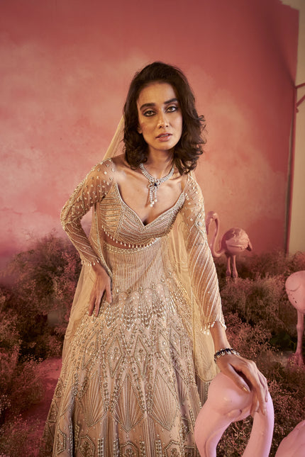 Sanjh Lehenga Set