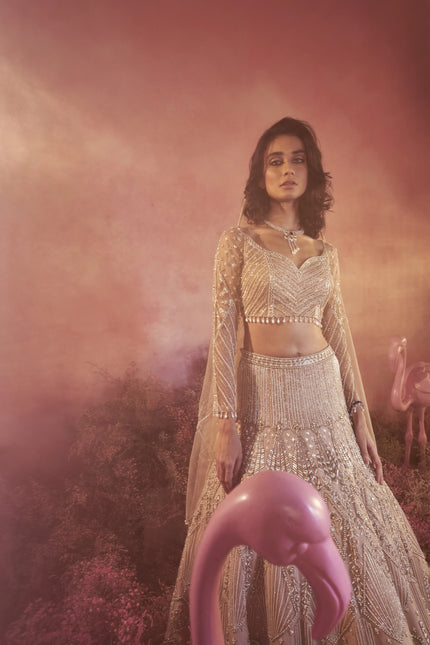 Sanjh Lehenga Set
