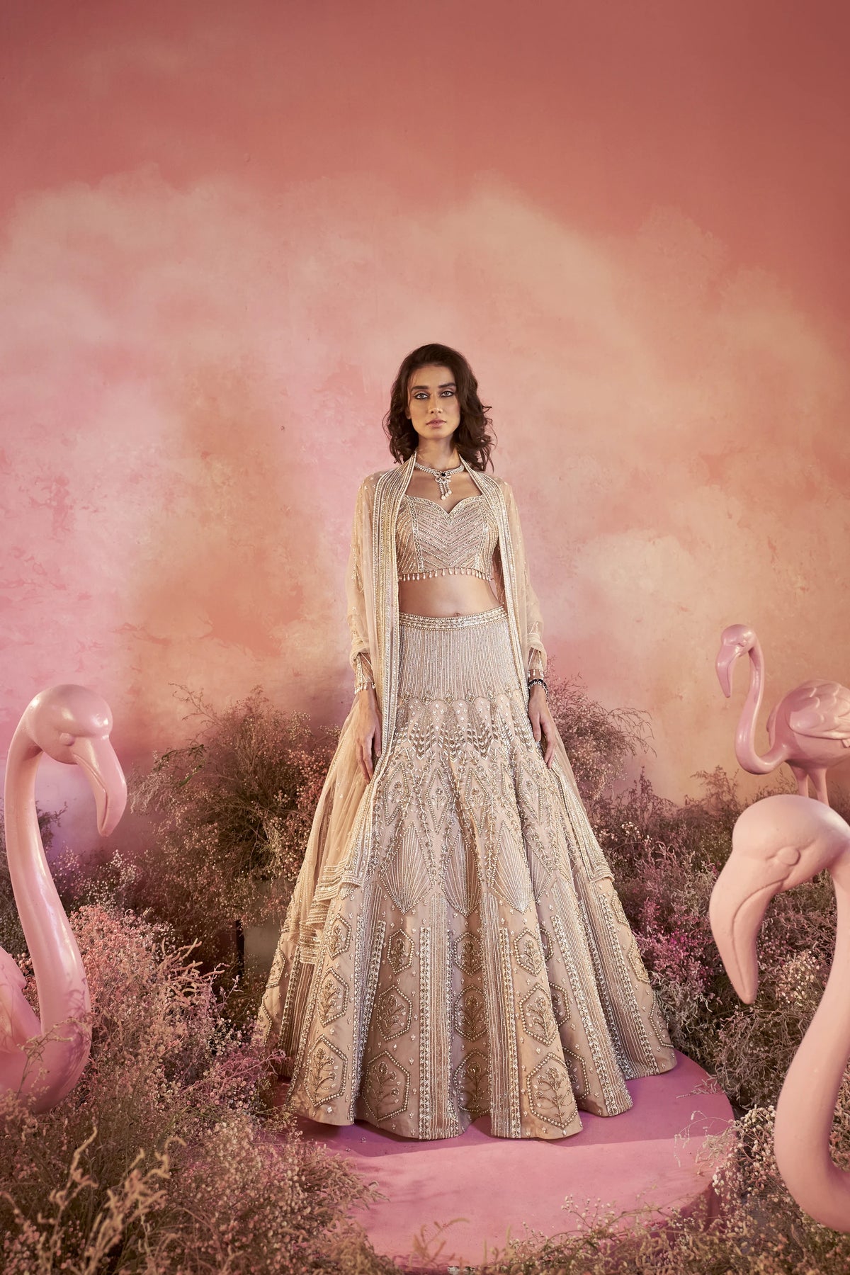 Sanjh Lehenga Set