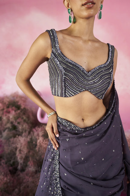 Galaxy Saree Set