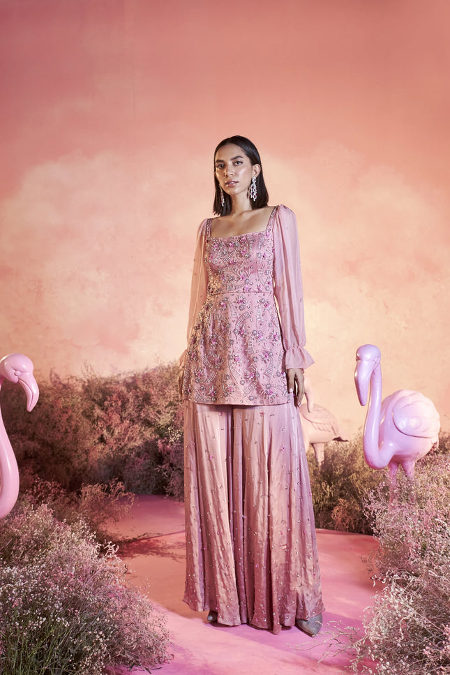 Swan Sharara Set