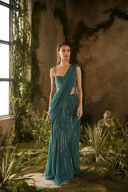 OPULENT SAREE SET