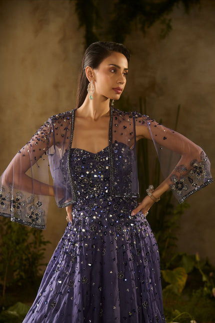ETHERIAL AZUL GOWN