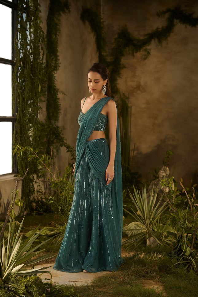 OPULENT SAREE SET