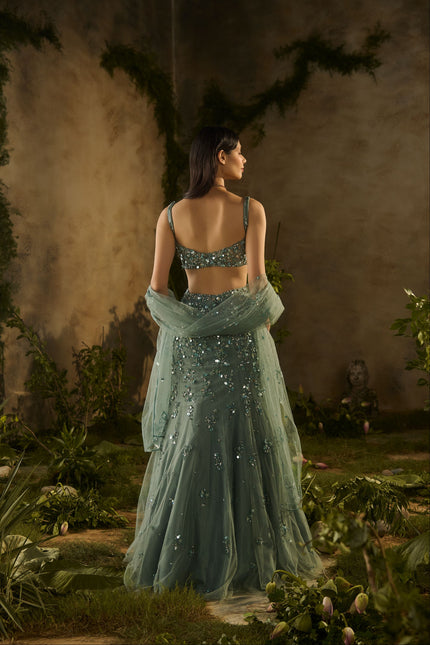 SECRET GARDEN LEHENGA SET