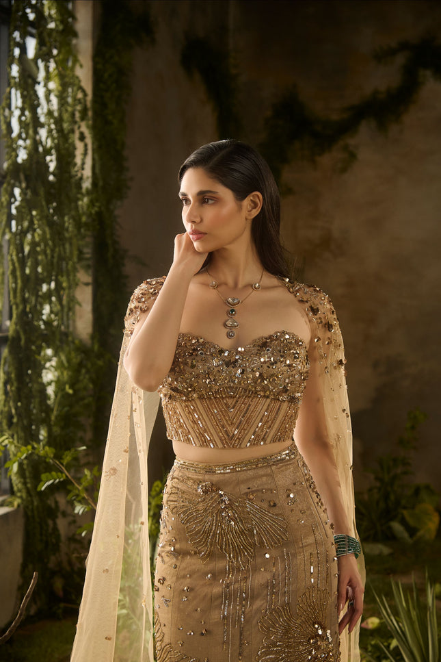 LUSTRE LEHENGA SET