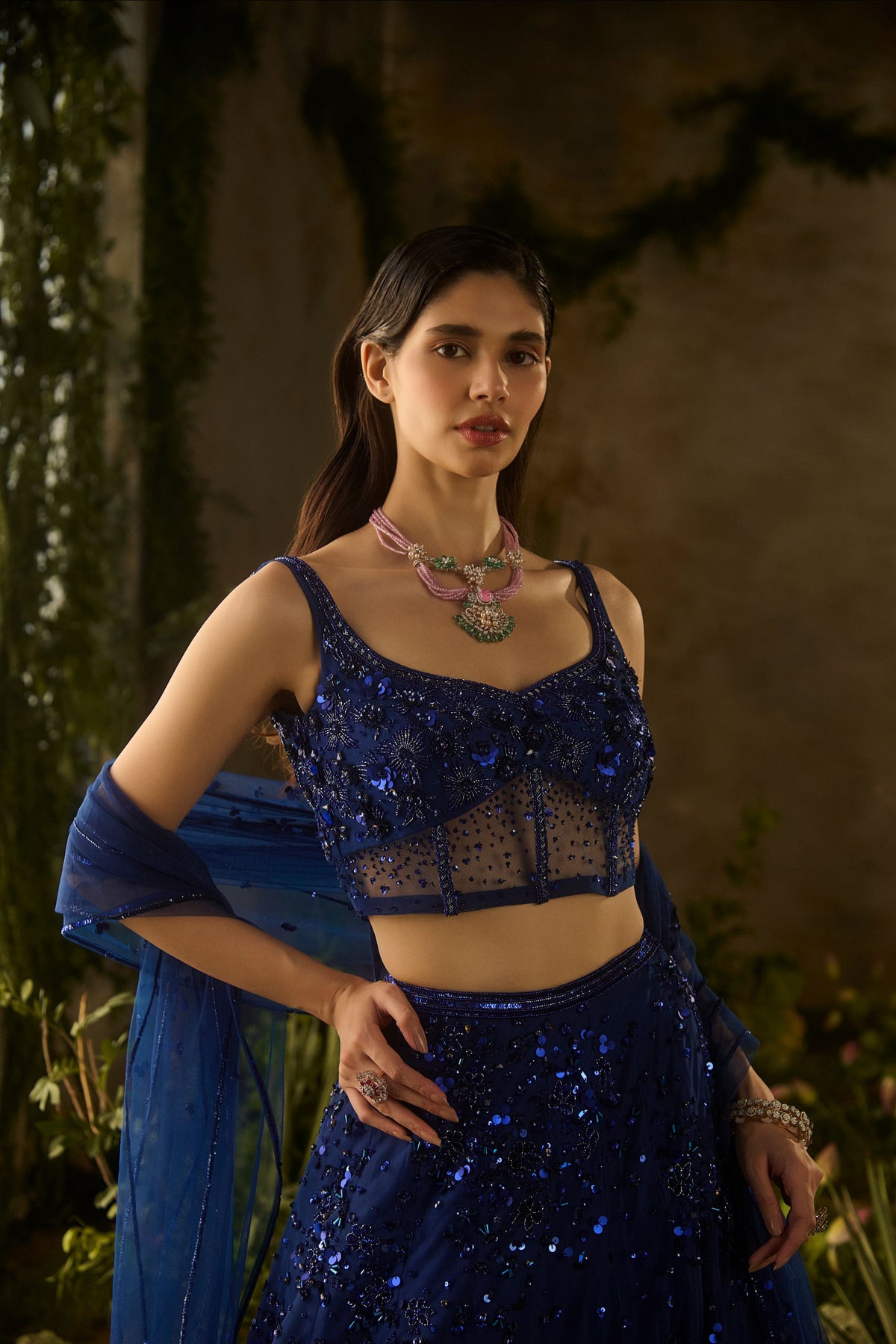 MOONLIT LEHENGA SET