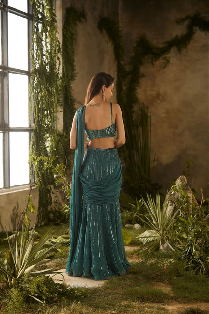 OPULENT SAREE SET