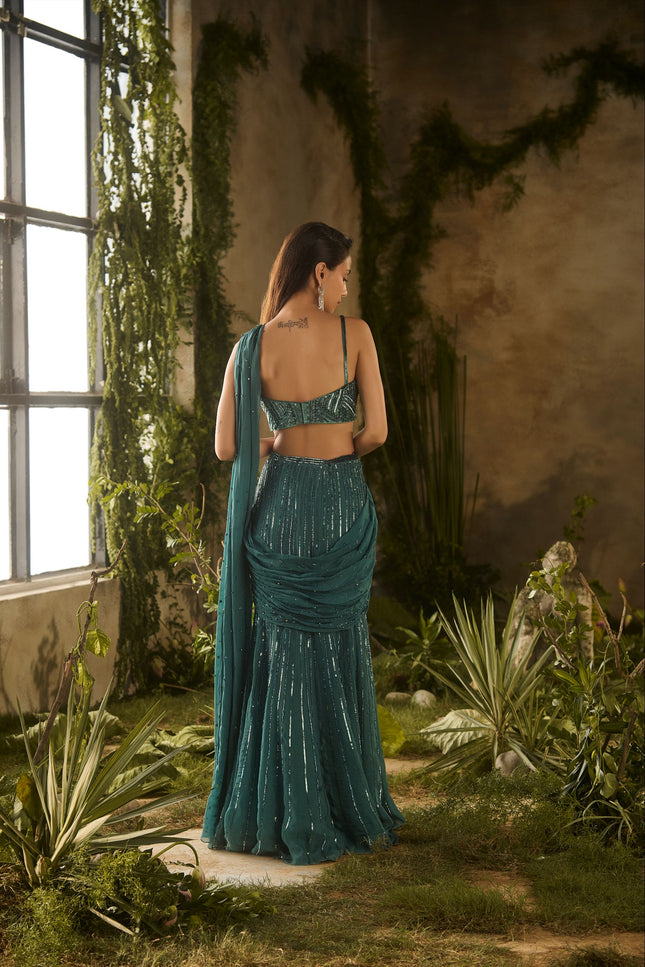 OPULENT SAREE SET