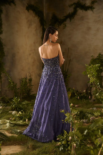 ETHERIAL AZUL GOWN