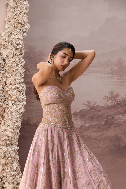 CELESTE LEHENGA SET