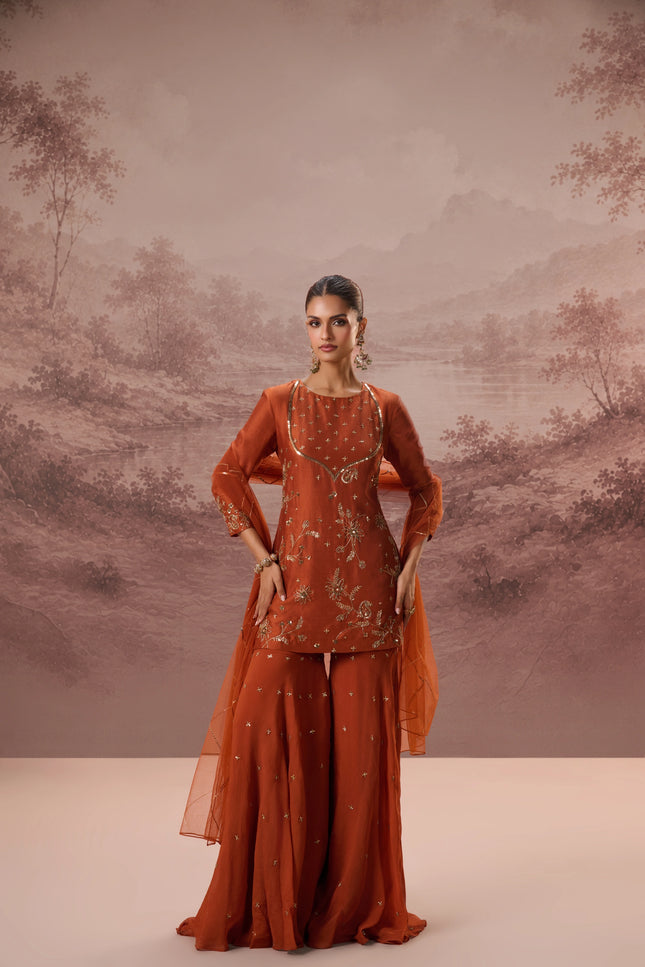 MAHIRA SHARARA SET