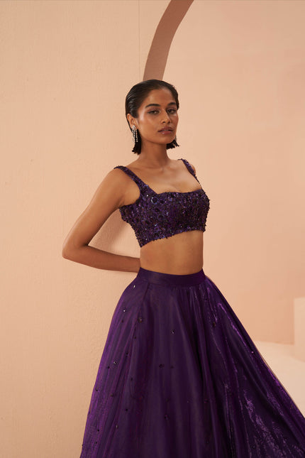 disco lehenga set