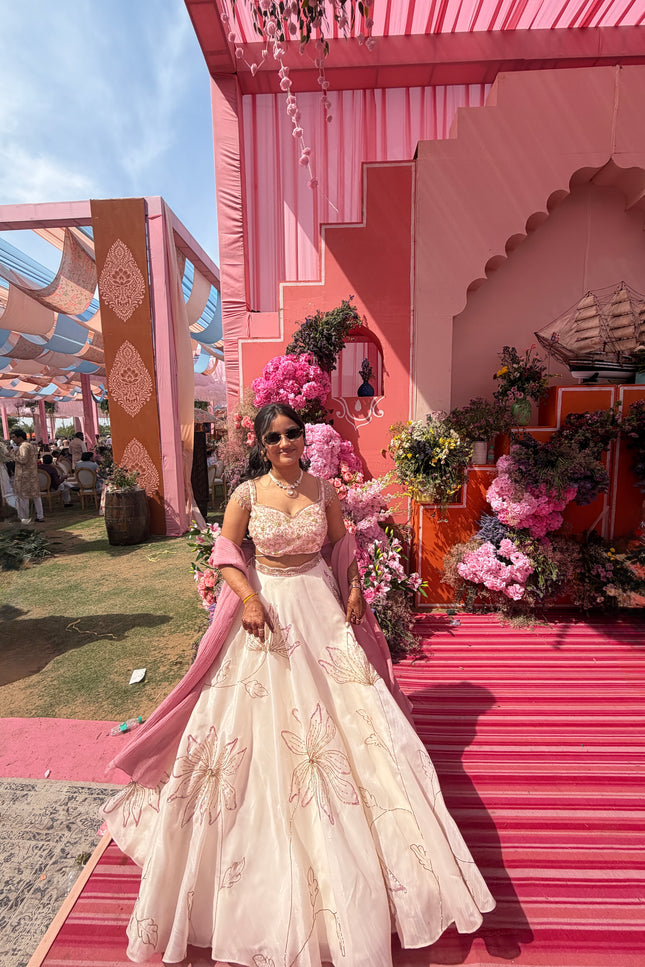 Dreamy Dahlia Lehenga Set
