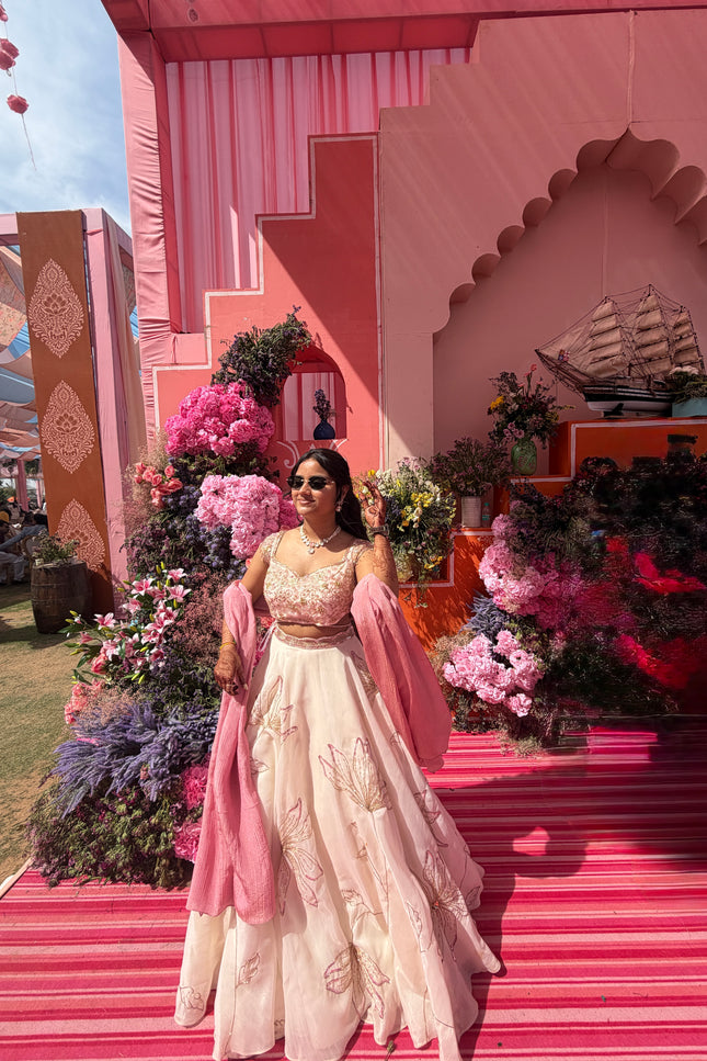 Dreamy Dahlia Lehenga Set