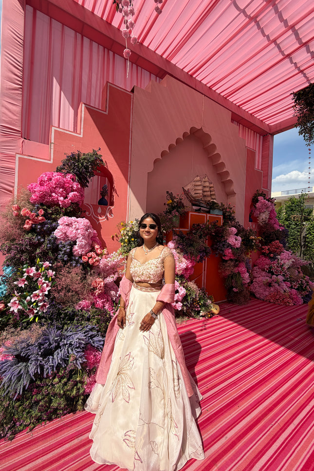 Dreamy Dahlia Lehenga Set