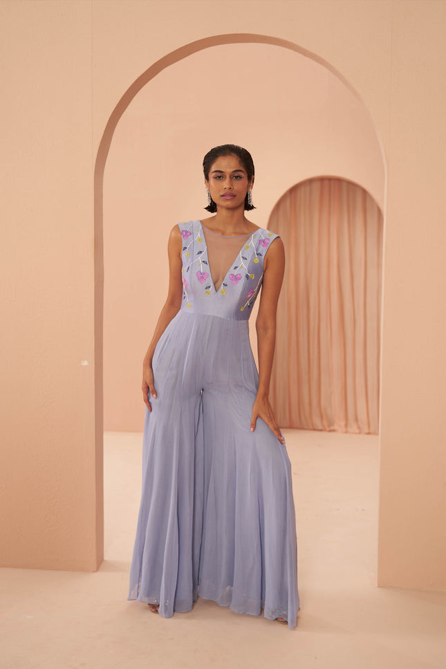 very peri jumpsuit