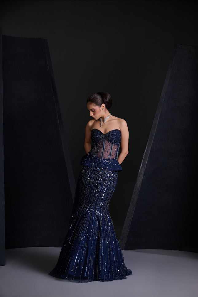 NOIR LEHENGA SET