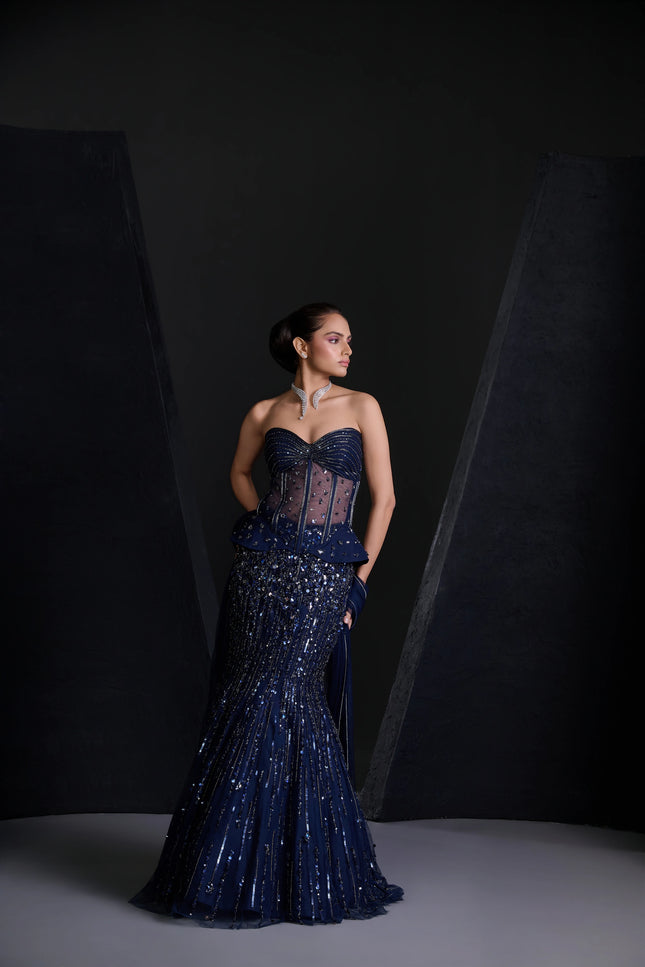 NOIR LEHENGA SET