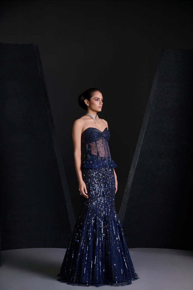 NOIR LEHENGA SET