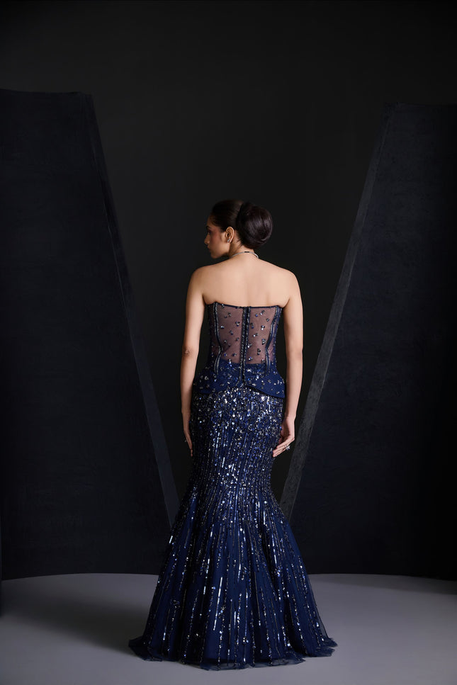NOIR LEHENGA SET
