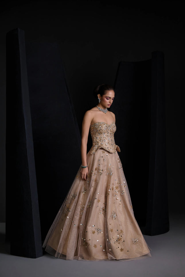 GOLDEN DREAM LEHENGA SET