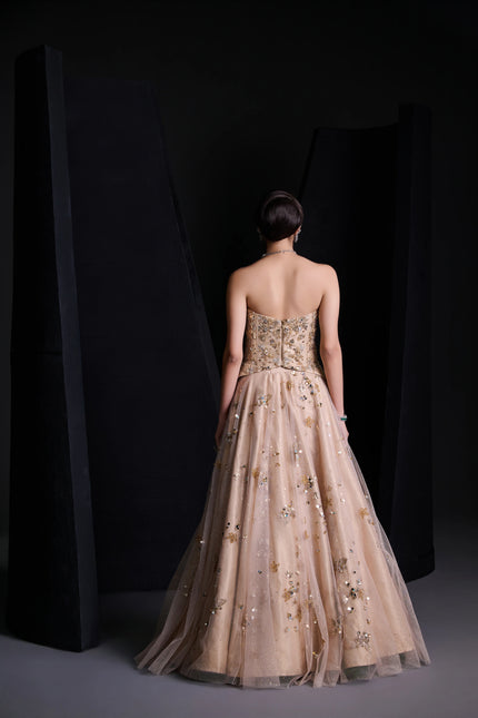 GOLDEN DREAM LEHENGA SET