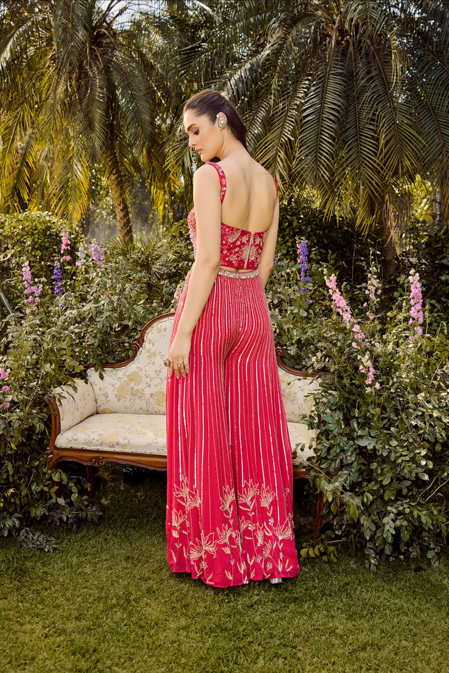 Intense Pink Pant Set