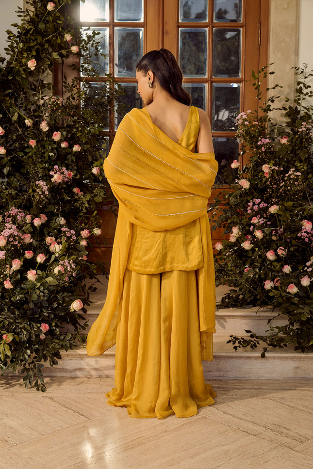 Marigold Sharara Set