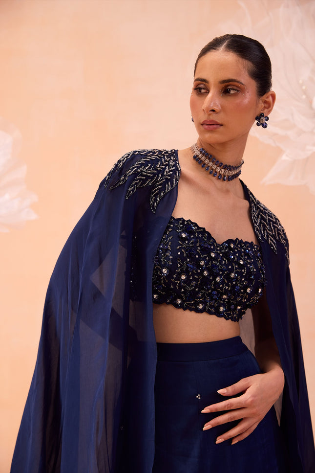 Blue Cape Lehanga Set