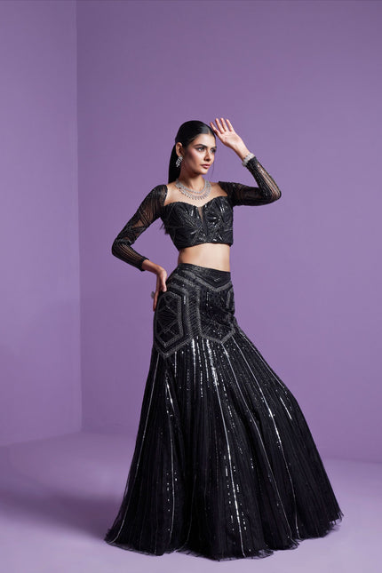 Shooting star lehenga set