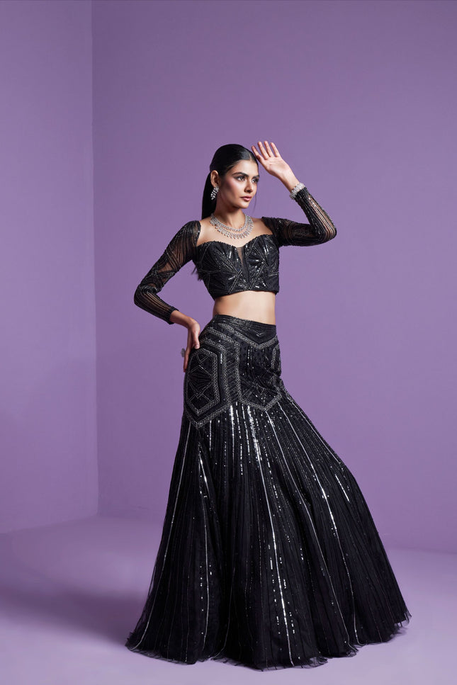 Shooting star lehenga set