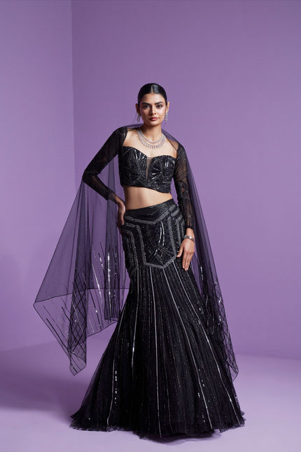 Shooting star lehenga set