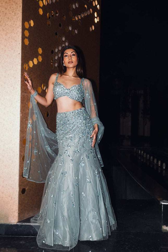 SECRET GARDEN LEHENGA SET