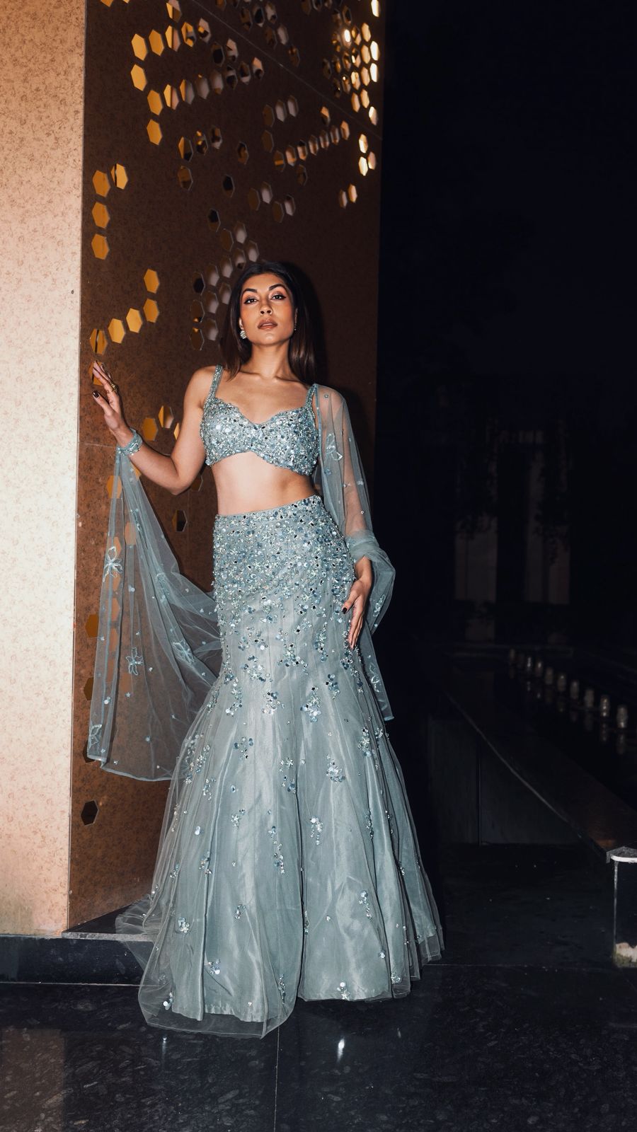 SECRET GARDEN LEHENGA SET